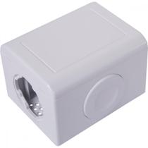 Caixa de Sobrepor X Cega para Eletrodutos e Canaletas Tramontina LizFlex Multiuso Branca Caixa de Sobrepor X Cega para Eletrodutos e Canaletas Tramontina LizFlex Multiuso Branca