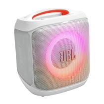Caixa de Som 100W RMS Partybox Encore Essential 2 Branca, Bluetooth, Bateria Recarregável, JBLPBENCOREESS2WBR Caixa de Som 100W RMS Partybox Encore Essential 2 Branca, Bluetooth, Bateria Recarregável, JBLPBENCOREESS2WBR
