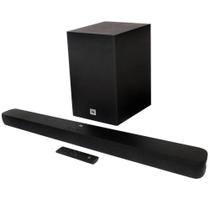 Caixa de Som 110W RMS Soundbar 2.1 Canais, Bluetooth, JBLSB180BLKBR, HARMAN JBL