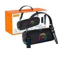 Caixa De Som 120w Ipx6 A Agua Com Microfone E Controle Sm32