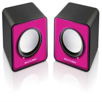 Caixa de som 2.0 mini 3w rms rosa Caixa de som 2.0 mini 3w rms rosa