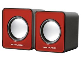 Caixa de som 2.0 mini 3w - sp197