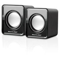 Caixa de Som 2.0 Multilaser 3W RMS Preto - SP144