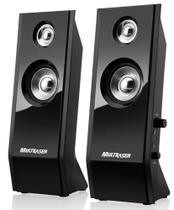 Caixa de Som 2.0 Multilaser SP091 - 8W RMS Caixa de Som 2.0 Multilaser SP091 - 8W RMS