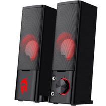 Caixa de Som 2.0 Redragon Orpheus - 3W RMS - LED Vermelho - GS550 Caixa de Som 2.0 Redragon Orpheus - 3W RMS - LED Vermelho - GS550
