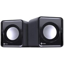 Caixa De Som 2.0 Usb 5v 2x 1w Com Controlador De Volume -