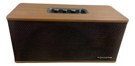 Caixa De Som 2.1 Bluetooth Subwoofer 110w Tomate Mts-2042 Marrom 127v