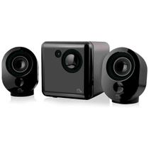Caixa de Som 2.1 Multilaser SP166 - 15W RMS - Conector P2 e energia USB Caixa de Som 2.1 Multilaser SP166 - 15W RMS - Conector P2 e energia USB