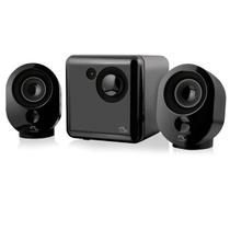 Caixa De Som 2.1 Preto E Grafite Usb Sp166