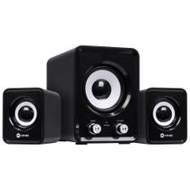 Caixa de som 2.1 standard way 11w subwoofer + 2 caixas satelite vinik cxst11w preto