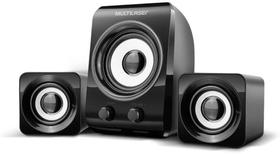 Caixa de Som 2.1 Subwoofer 14W RMS USB Conexão P2