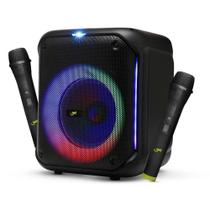 Caixa de Som 250W RMS Cube 2, com 2 Microfones, Bluetooth, 72231 Caixa de Som 250W RMS Cube 2, com 2 Microfones, Bluetooth, 72231