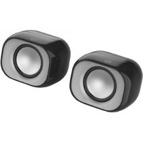 Caixa De Som 2X3W Speaker 2.0 Dhs-2111 Preta
