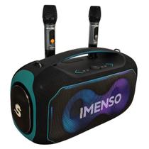Caixa De Som 350w Bt Ipx6 Rgb 28800mAh C/2 Microfones S/fio Caixa De Som 350w Bt Ipx6 Rgb 28800mAh C/2 Microfones S/fio