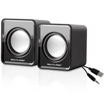 Caixa de Som 3W Rms Preto Estéreo USB/P2 Multilaser SP144 Caixa de Som 3W Rms Preto Estereo USB/P2 Multilaser SP144