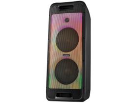 Caixa De Som 500W Microfone Bivolt Led Gradiente Potente