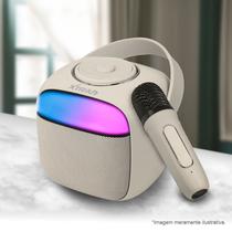 Caixa de Som 5W Multimídia com Karaokê e Microfone Cor Sortida MK-2000 - Xtrad