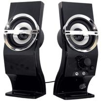 Caixa de Som 6.0W Preto USB Hoopson - CX-PC017 Caixa de Som 6.0W Preto USB Hoopson - CX-PC017