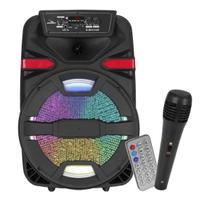 Caixa De Som 60W D-BH12105 C/ USB Cartao SD FM AUX Bluetooth