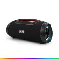 Caixa de Som 80w Moob Live Portátil Conectividade Bluetooth 5.0 Resistente á Água IPX5 Iluminação Led Função TWS Assistente Google e Siri Bivolt