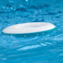 Caixa De Som À Prova D'água Bluetooth Piscina Byz Md03 Branco