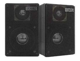 Caixa De Som Acústica Ambiente Csr 75m 40w Rms 8 Ohms Par - Preto - ACUSTICA