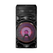Caixa de som Acústica LG Xboom RNC5 Multi Bluetooth com LED Karaokê e Função DJ - Bivolt