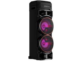 Caixa de Som Acústica LG XBOOM RNC9 Multi Bluetooth Graves Potentes Karaokê Função DJ Entrada de Microfone e Guitarra