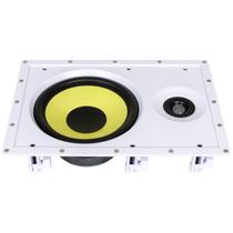 Caixa De Som Acústica Retangular de Embutir Arandela JBL CI Plus 8R 200w Rms - Branca