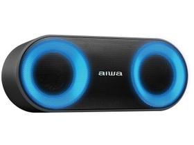 Caixa De Som Aiwa AWSSP01 Speaker Bluetooth Cor Preto Bivolt Caixa De Som Aiwa AWSSP01 Speaker Bluetooth Cor Preto Bivolt