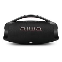 Caixa de Som Aiwa Boombox Plus 200W Bluetooth Portatil Bateria até 30H IP66 USB P2 TWS Preta Bivolt Caixa de Som Aiwa Boombox Plus 200W Bluetooth Portatil Bateria até 30H IP66 USB P2 TWS Preta Bivolt