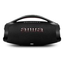 Caixa de Som Aiwa Boombox Plus BBS-01-B 200W Bluetooth 30H IP66 Usb Preto