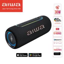 Caixa de Som Aiwa SP-05-LB 30W Bluetooth IPX5 Lançamento