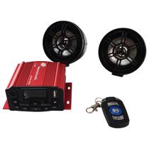 Caixa de Som Alarme Moto Bluetooth MP3 USB Audio Radio FM AM Cartao SD Controle Remoto Caixa de Som Alarme Moto Bluetooth MP3 USB Audio Radio FM AM Cartao SD Controle Remoto