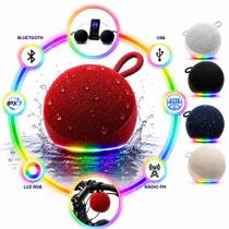 Caixa De Som Alaxe Bluetooth Portátil Rgb Pendrive Usb Fm Caixa De Som Alaxe Bluetooth Portátil Rgb Pendrive Usb Fm