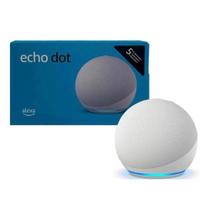 Caixa De Som Alexa Echo Dot 5 Casa Inteligente Branca