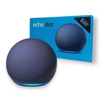 Caixa De Som Alexa Echo Dot 5A Geração Amazon Azul Marinho