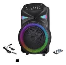 Caixa De Som Alta Qualidad Portátil Usb Bluetooth Solaris 12 Cor Preto 110V/220V