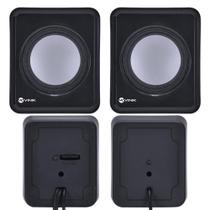 Caixa de Som Alto Falante Alta Qualidade Vinik Com Controle de Volume P2 2.0 5v 1w 2.0 USB Cor Preto Caixa de Som Alto Falante Alta Qualidade Vinik Com Controle de Volume P2 2.0 5v 1w 2.0 USB Cor Preto