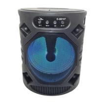 Caixa De Som Alto Falante Bluetooth Hifi Fm Portátil Bateria