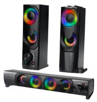 Caixa de Som Alto-falante Pra Pc e Notebook 12W Knup Kp-6041 Caixa de Som Alto-falante Pra Pc e Notebook 12W Knup Kp-6041