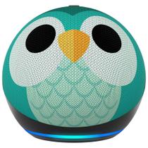 Caixa de Som Amazon Echo Dot Kids 5 Geração - Alexa - Bluetooth - Coruja Caixa de Som Amazon Echo Dot Kids 5 Geração - Alexa - Bluetooth - Coruja