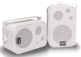 Caixa de Som Ambiente Branca DONNER SP 400 PAR