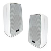 Caixa de Som Ambiente Externos e internos 70W 8 Ohms Brancas Resistente à Água Tela Metálica - Leson