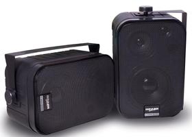 Caixa de Som Ambiente Preta DONNER SP400 PAR