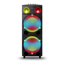 Caixa de Som Amplificada 2400W Party Speaker Bluetooth Bivolt Led Tax5509 Preto Philips