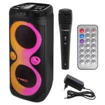 Caixa de som amplificada 900W RMS com Bluetooth TWS Radio FM - CT901 - TRC