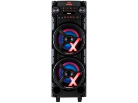 Caixa de Som Amplificada Aca 1000 New X Bluetooth Bivolt 1000W Amvox Caixa de Som Amplificada Aca 1000 New X Bluetooth Bivolt 1000W Amvox