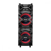 Caixa De Som Amplificada Aca 750 Amvox - Alto Falante Duplo