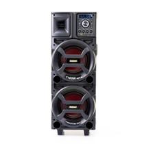 Caixa de Som Amplificada Amvox ACA 1101 1100W Black Duplo Preta